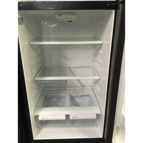 GE Slate SmudgeProof Finish Refrigerator, TopMount, 28" Wide, 18.0 Cu
