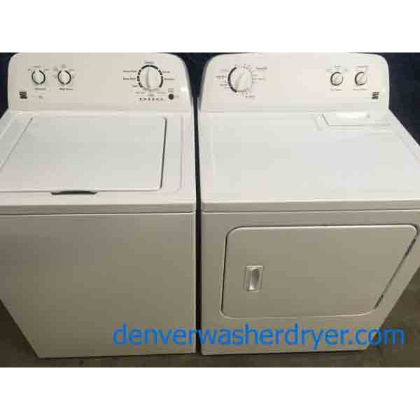 Kenmore TopLoad Washer, Matching Electric Dryer, HE, with Insignia SS