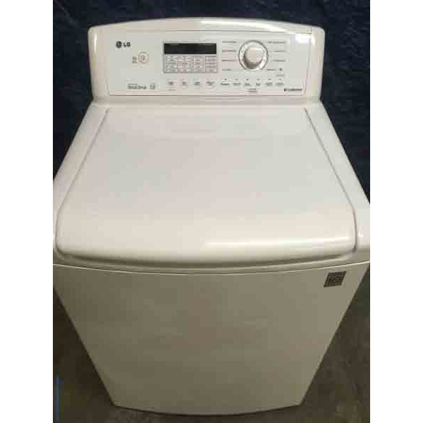 Newer LG Top-Load Washing Machine, Direct-Drive, 1-Year Warranty