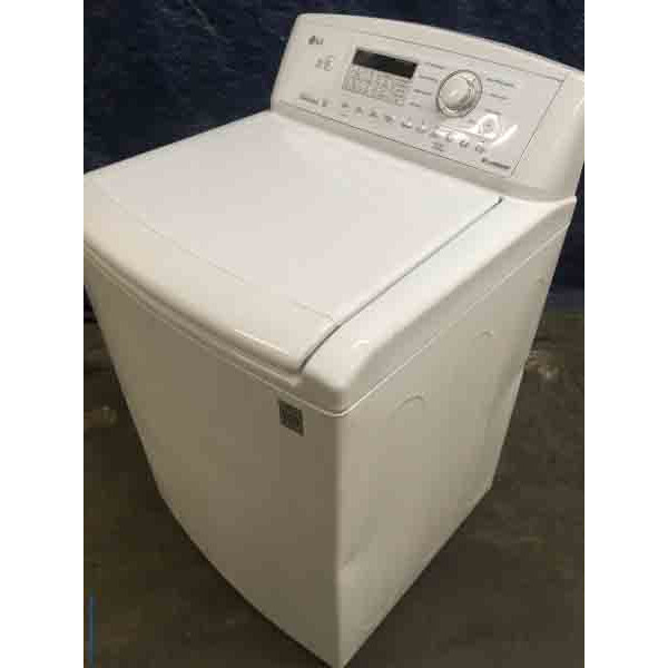 Newer LG Top-Load Washing Machine, Direct-Drive, 1-Year Warranty