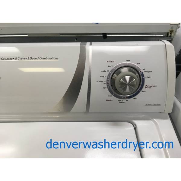 HeavyDuty Admiral TopLoad Washer, Agitator, 3.6 Cu.Ft. Capacity, 27" Wide, 8 Wash Cycles