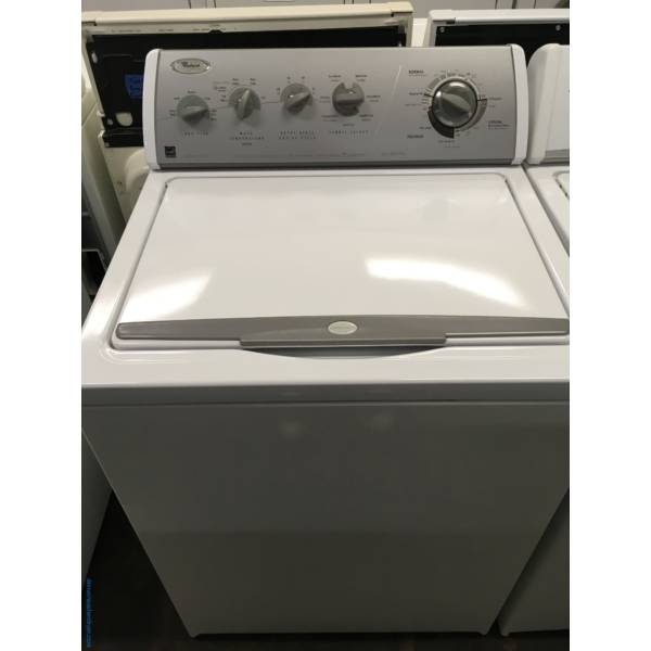 Heavy-Duty Whirlpool Direct-Drive Washer, Energy Star, Super Plus Capacity, Quality Refurbished, 1-Year Warranty