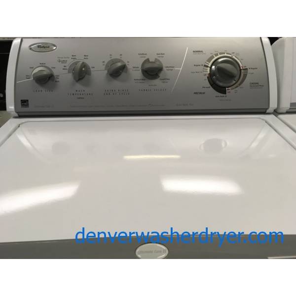 Heavy-Duty Whirlpool Direct-Drive Washer, Energy Star, Super Plus Capacity, Quality Refurbished, 1-Year Warranty