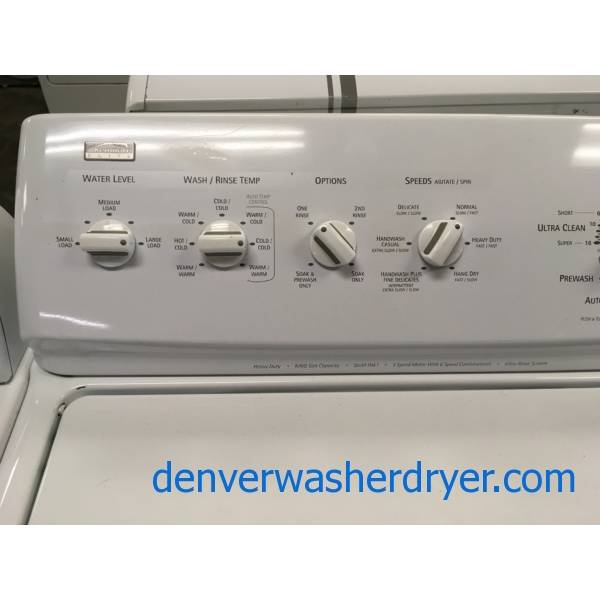 Heavy-Duty Kenmore ELITE Top-Load Washer, Agitator, 4.0 Cu.Ft. Capacity, Extra-Rinse Option, Quality Refurbished, 1-Year Warranty!