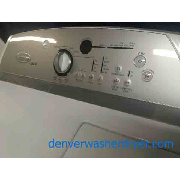 Whirlpool Direct Drive Cabrio Agitator Washer & Electric Dryer Set, 1-Year Warranty