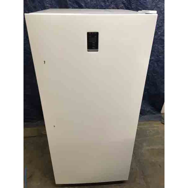 New Upright Convertible Freezer|Refrigerator, 13.8 Cu. Ft. by Insignia, 1-Year Warranty