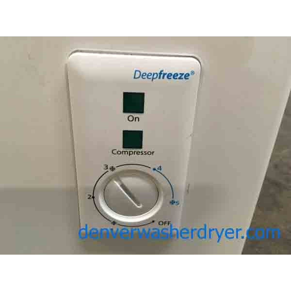 BrandNew Scratch & Dent 9 Cu. Ft. Chest Freezer by Amana, Deep Freeze