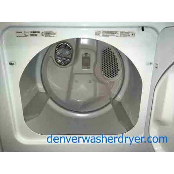 Whirlpool Washer, GAS Dryer Set, Modern, Energy Star, 2-Year Warranty