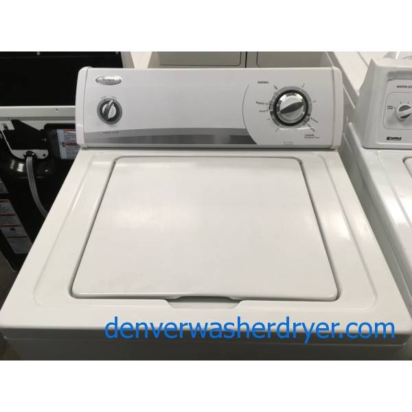 Heavy-Duty Direct-Drive Whirlpool Washing Machine, Super Capacity, Quality Refurbished, 1-Year Warranty