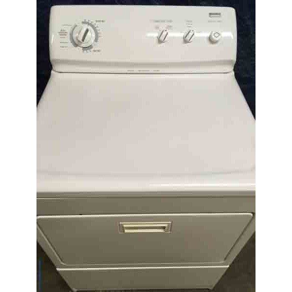 Single Kenmore Elite Electric Dryer, 7.5 Cu. Ft., Quality Refurbished