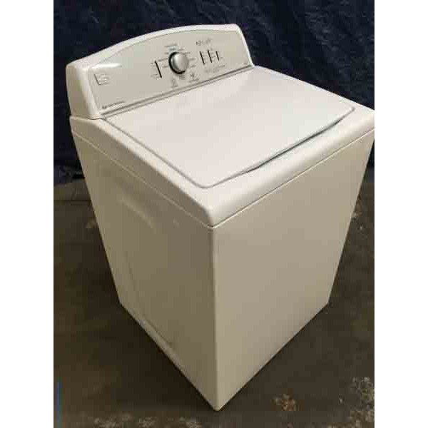 Single Kenmore Washer, HighEfficiency, TopLoad, 1Year Warranty