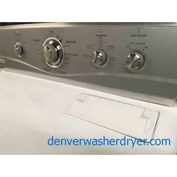 Newer Maytag Electric Dryer, Sensor Drying, 7.0 Cu. Ft., 1Year