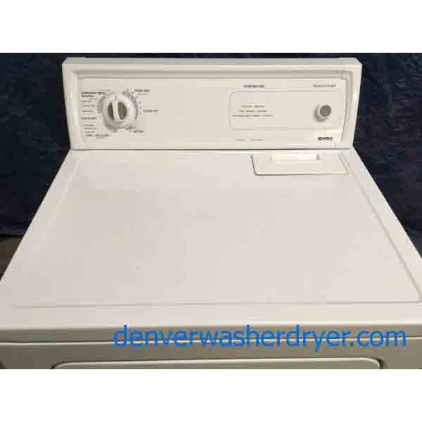 HeavyDuty 29 Inch Wide Kenmore Electric Dryer, Quality Refurbished, 1