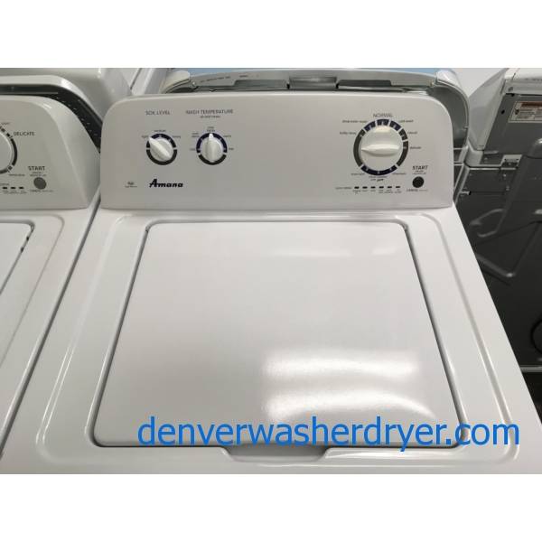 Amana TopLoad HE Washer, 3.5 Cu.Ft. Capacity, AutoLoad Sensing