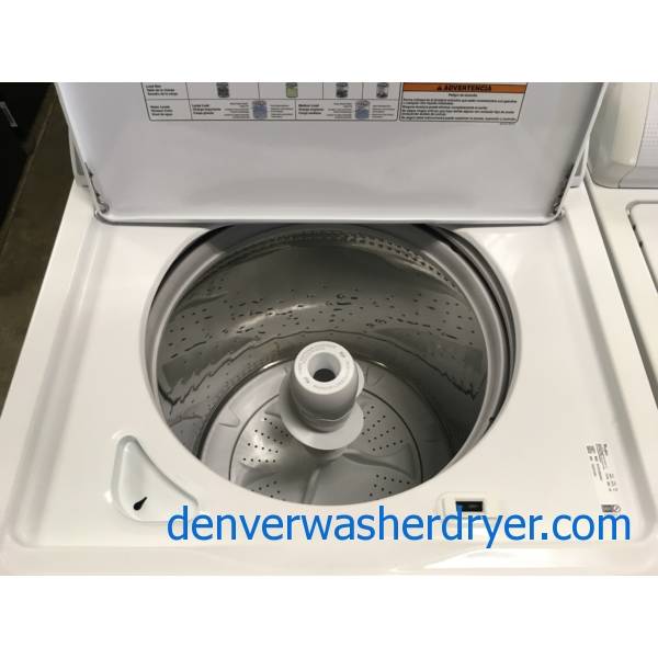 Lightly Used Whirlpool HE Washer, Top-Load, Auto-Load Sensing, Extra-Rinse Option, 3.8 Cu.Ft. Capacity, 28″ Wide, Quality Refurbished, 1-Year Warranty!