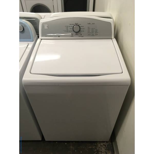 Kenmore Series 600 Washer, HE, Wash-Plate Style, 3.8 Cu.Ft. Capacity, Auto-Load Sensing, Extra-Rinse Option, Quality Refurbished, 1-Year Warranty!