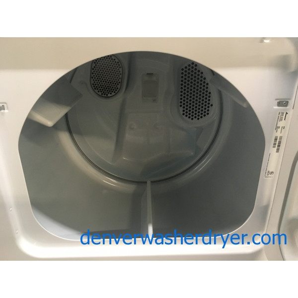 Mix-Match, Admiral Washer, and Amana Dryer Set, 1-Year Warranty