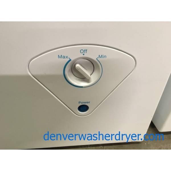 NEW! Insignia Chest Freezer, 29" Wide, White, 5.0 Cu.Ft. Capacity