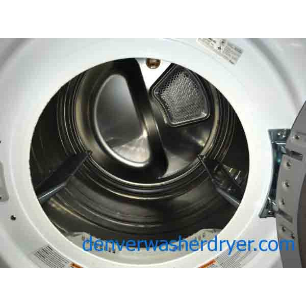 Stackable LG Front Load Washer (4.5 Cu. Ft.), and *Gas* Dryer (7.4 cu