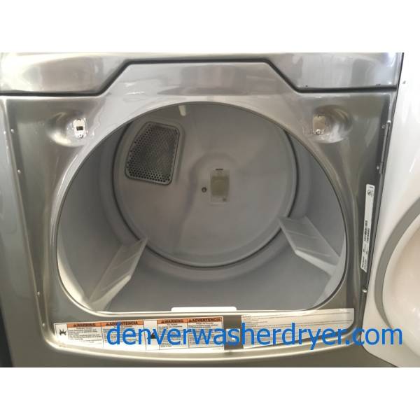 Whirlpool Cabrio Washer and Dryer Set, Graphite, Energy-Star Rated, HE, Sensor Drying, Active Wear Cycle, Quality Refurbished, 1-Year Warranty!