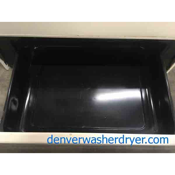 Maytag, 30" Freestanding, Electric Range, Almond Colored, 1Year