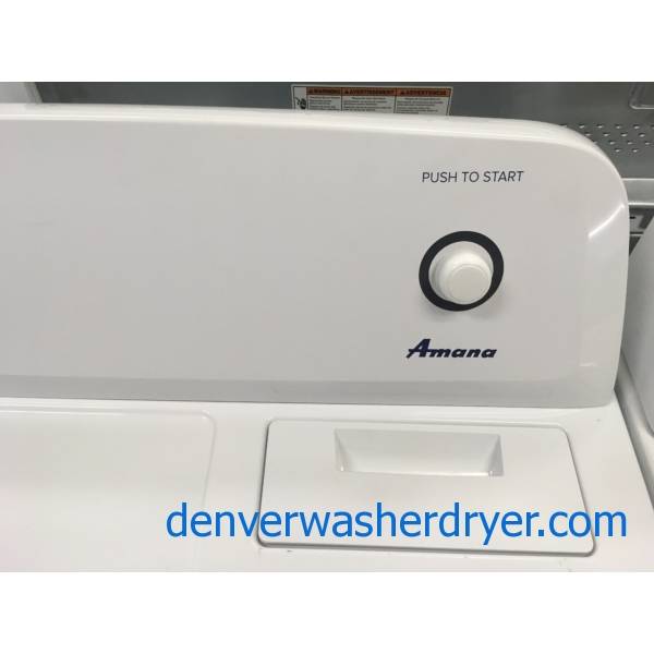 Amana Electric Dryer, 29" Wide, 6.5 Cu.Ft. Capacity, Quality