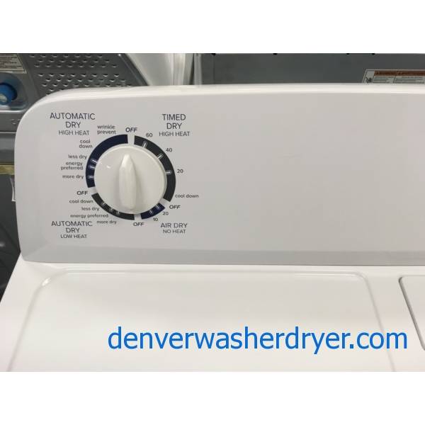 Amana Electric Dryer, 29" Wide, 6.5 Cu.Ft. Capacity, Quality