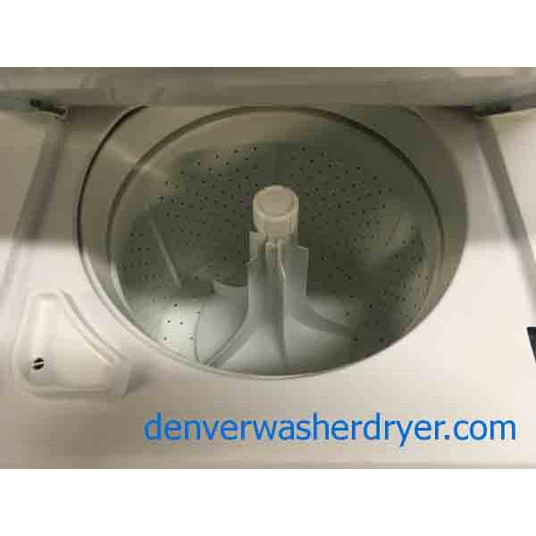 27" Frigidaire Stacked Washer and Dryer, Full-Sized, 1-Year Warranty