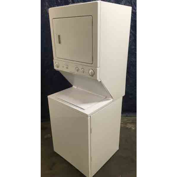 27" Frigidaire Stacked Washer and Dryer, FullSized, 1Year Warranty