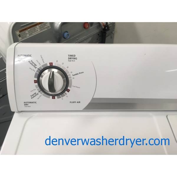 Whirlpool GAS Dryer, Automatic Dry, 29″ Wide, 6.5 Cu.Ft. Capacity, Quality Refurbished, 1-Year Warranty!