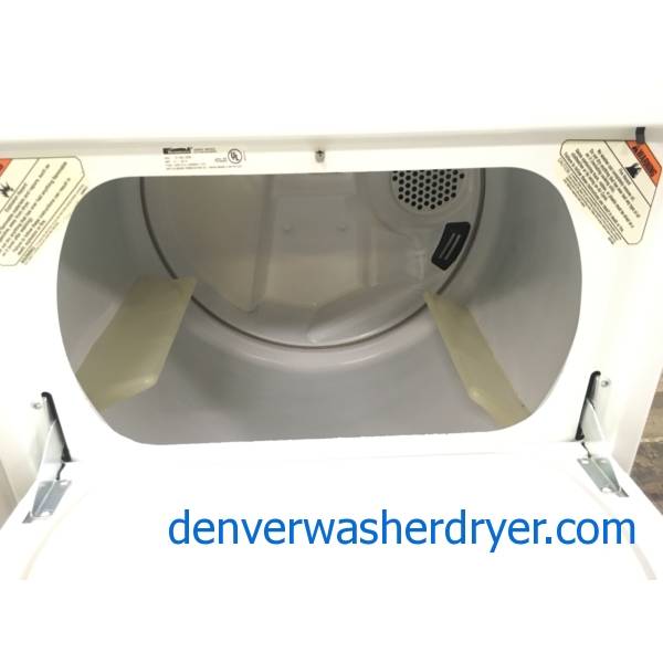 Kenmore 80 Series Washer and Dryer Set, Agitator, Electric, Quality Refurbished, 1-Year Warranty!