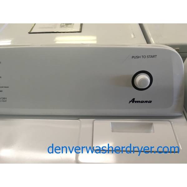 Amana Washer and Dryer Set, Agitator, Electric, 29″ Wide, Quality Refurbished, 1-Year Warranty!