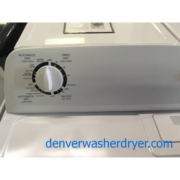 Amana Washer and Dryer Set, Agitator, Electric, 29″ Wide, Quality Refurbished, 1-Year Warranty!