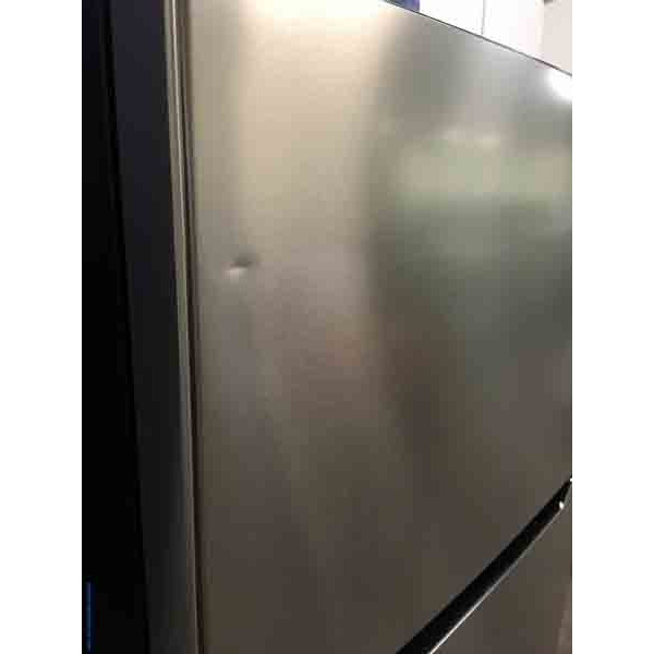 Insignia Stainless Top-Mount Refrigerator – #3697 – $150, Frigidaire Glass Top #3397 – $150, GE Glass Top #3784 – $150