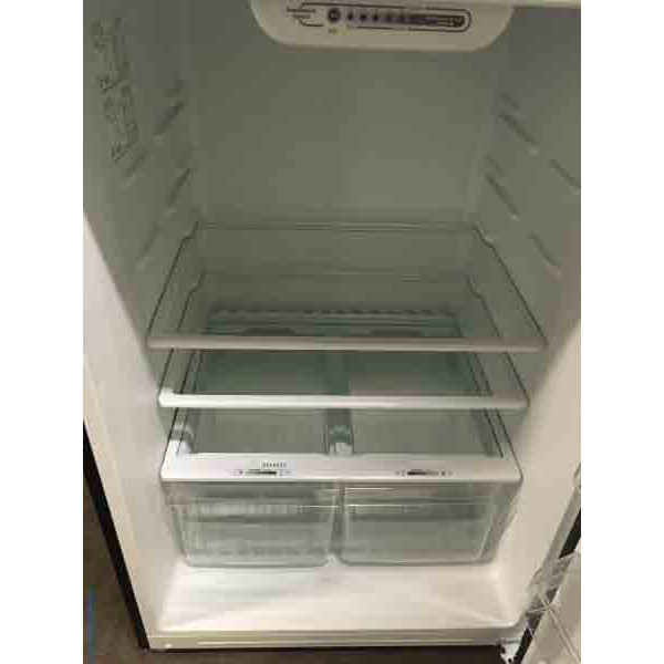 Insignia Stainless Top-Mount Refrigerator – #3697 – $150, Frigidaire Glass Top #3397 – $150, GE Glass Top #3784 – $150