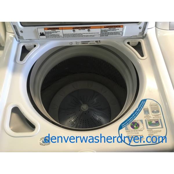 Kenmore Series 700 Washer and Dryer Set, HE, Deep Wash Cycle, Wrinkle Control Option, See-Through Doors, Quality Refurbished, 1-Year Warranty!