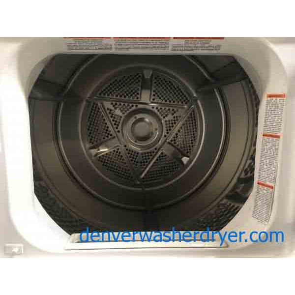 New Kenmore 27″ Stacked Washer & Dryer Combo, 1-Year Warranty