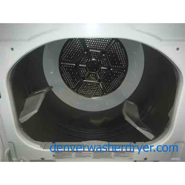 GE TopLoad Washer (New), and *GAS* Dryer Set, 1Year Warranty 3686