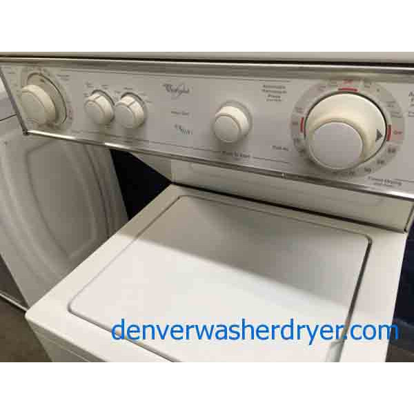 Quality Rebuilt, 24″ Thin Twin Electric Washer/Dryer Combo, w/ Direct Drive,  1-Year Warranty