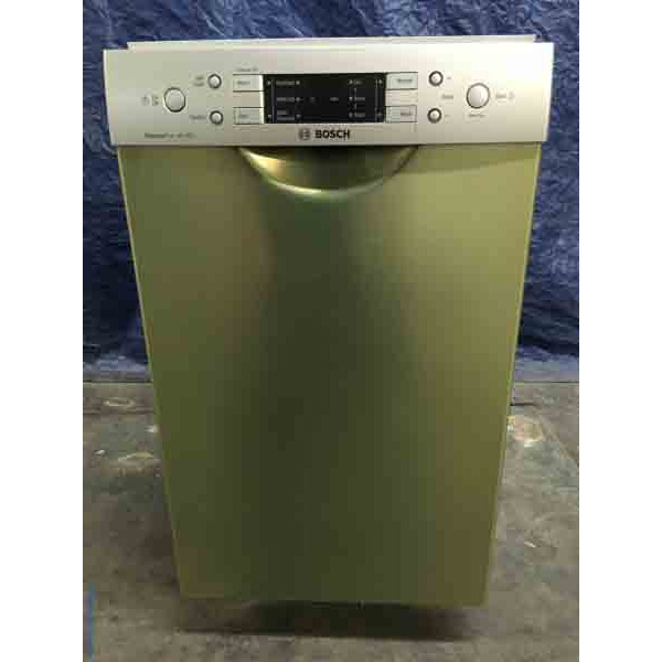NEW! Bosch 18" BuiltIn Dishwasher, Stainless, Energy Star, 1Year