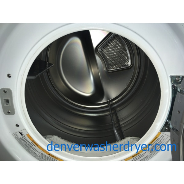 LG Tromm FrontLoad Washer & Gas Dryer Set, (Stackable), 1Year