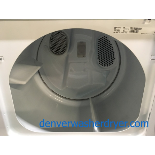 Energy Star Maytag Centennial w/HE Washer & Electric Dryer Set, 1-Year Warranty