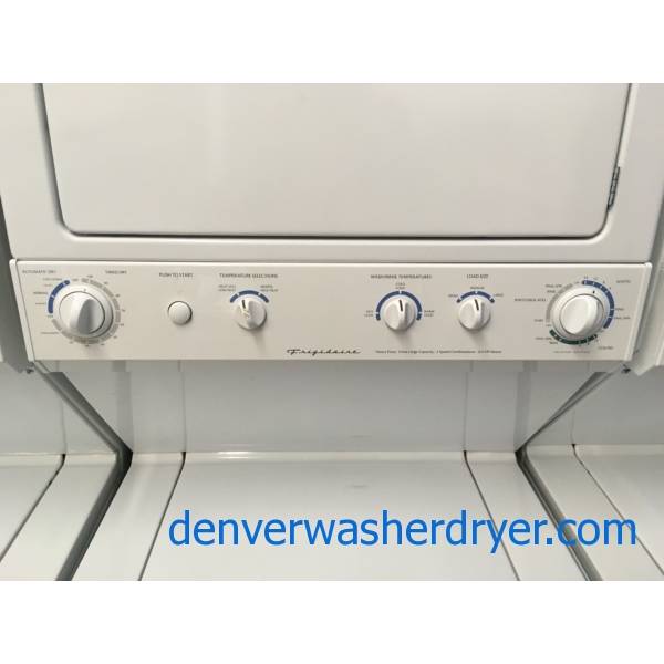 Frigidaire Unitized Washer and Dryer, Electric, Agitator, Automatic Dry, Extra Large Capacity, Heavy-Duty, Quality Refurbished, 2-Year Warranty!