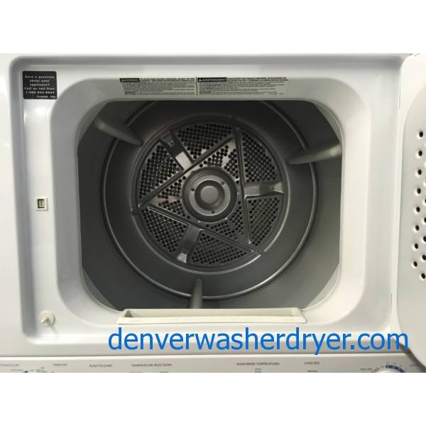 Frigidaire Laundry Center, Agitator, Electric, HeavyDuty, ExtraLarge