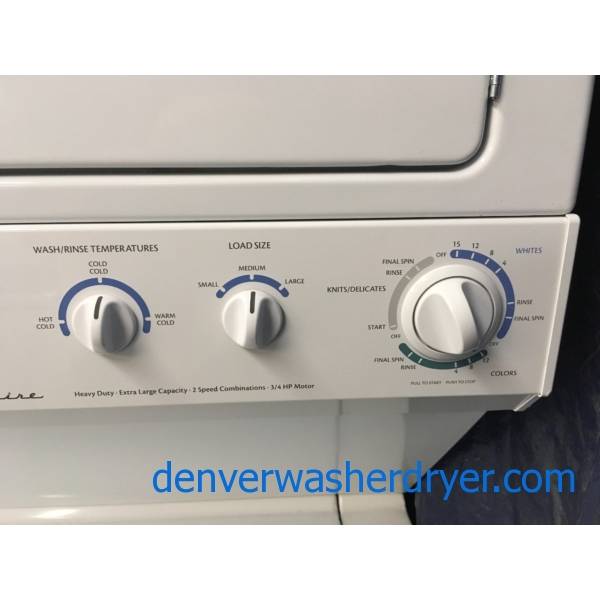 Frigidaire Laundry Center, Agitator, Electric, HeavyDuty, ExtraLarge