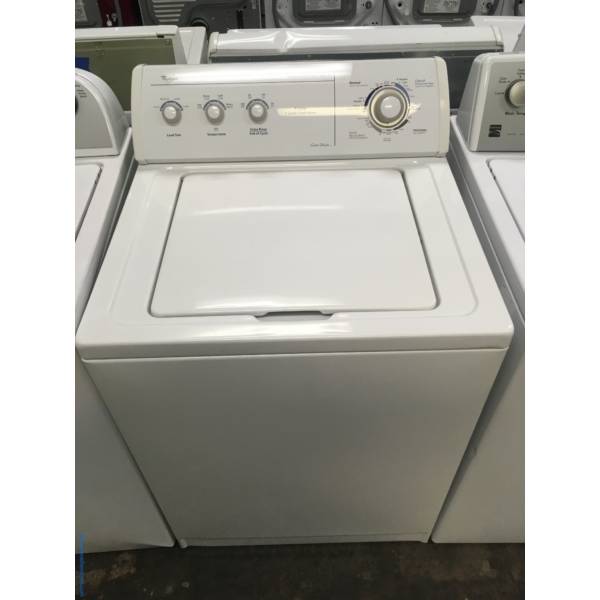 Whirlpool Heavy-Duty Top-Load Washer, Agitator, Extra-Rinse Option, Super Capacity Plus, Quality Refurbished, 1-Year Warranty!