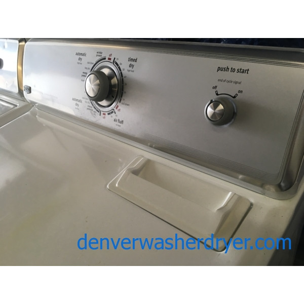 Maytag Centennial w/Commercial Technology Washer & Electric Dryer Set, Full Sized, 1-Year Warranty