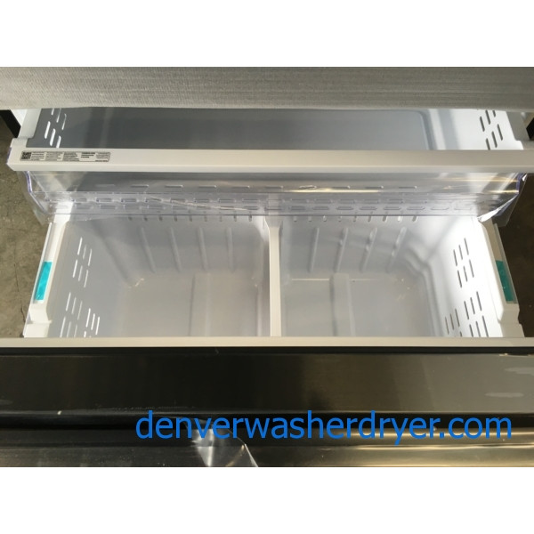 New Samsung 36" Counter Depth 4Door & French Door Refrigerator in Black Stainless (23 Cu. Ft