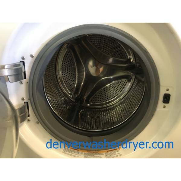 LG TROMM White FrontLoad Set, Electric, Sensor Dry, Stain Cycle