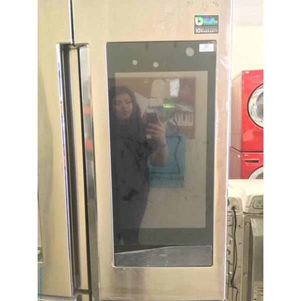 NEW! Stainless Samsung FrenchDoor Refrigerator, FlexDoor, CounterDepth, Family Hub, Wine Rack